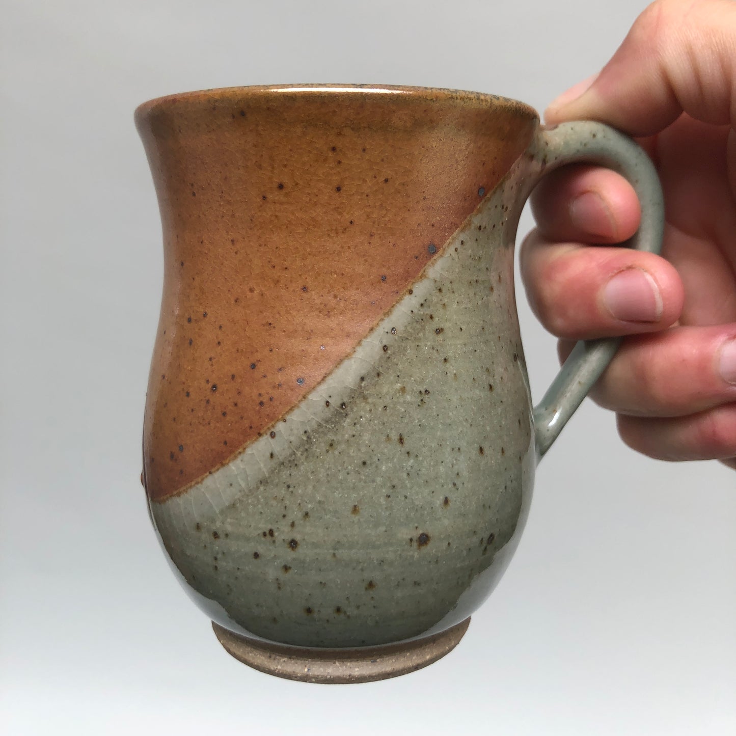 Small Curvy Mug With Evening Primrose