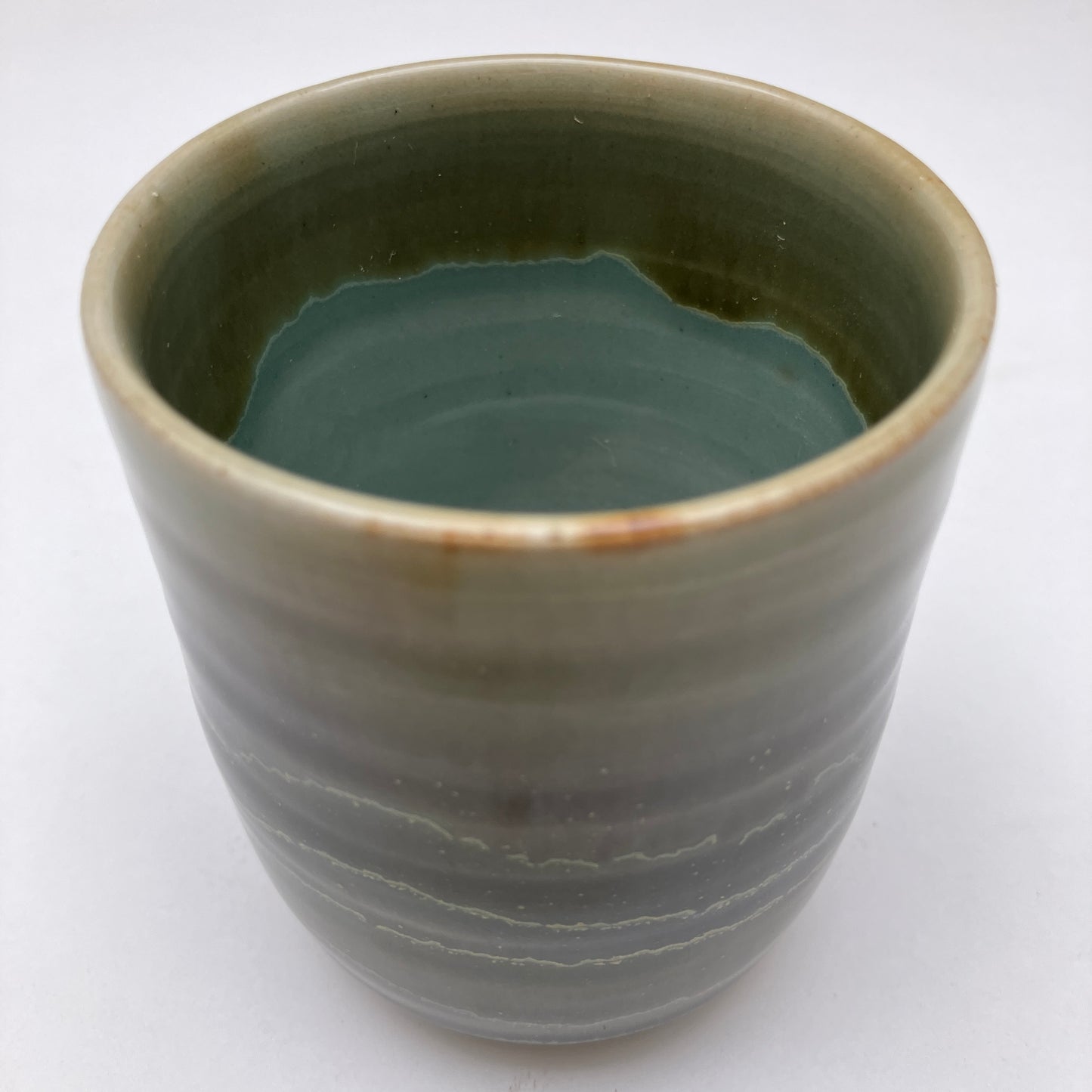 Tea Cup With Glaze Overlay