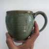 Celadon Mug with Leaves 2