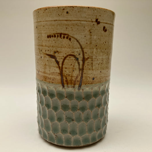 Tumbler with Grasses & Texture