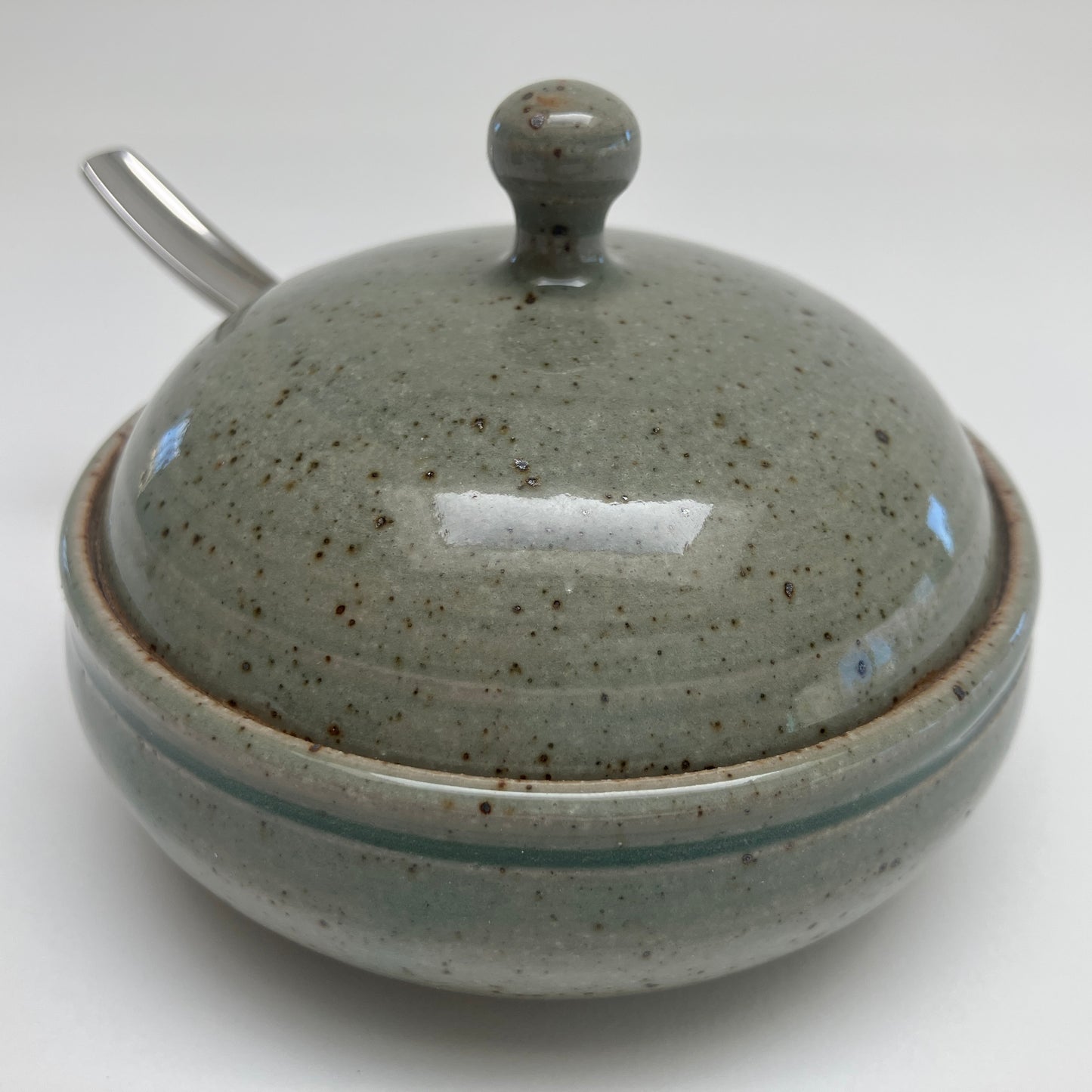 Celadon Salt Cellar