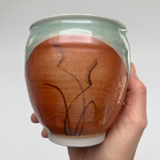 Round Mug with Grasses