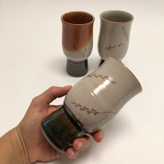 Shapely Decorated Tumbler