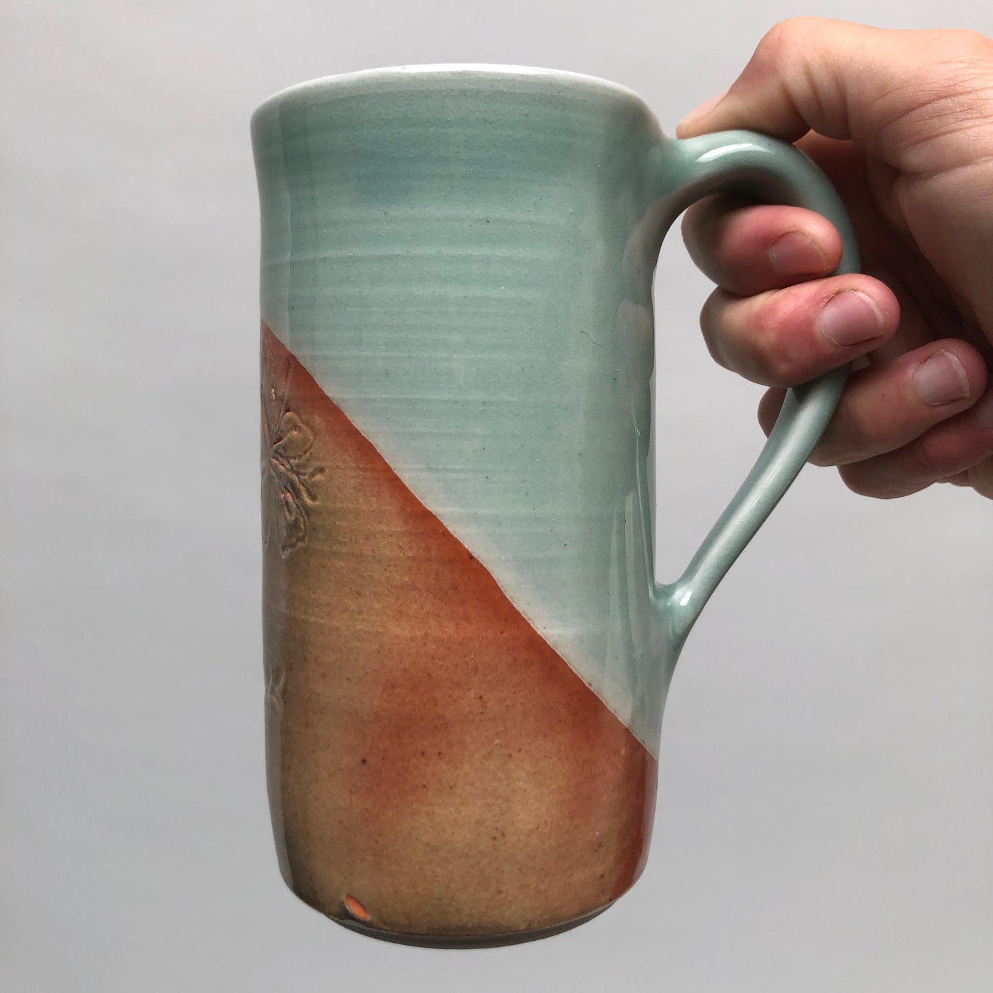 Tall Mug with Evening Primrose