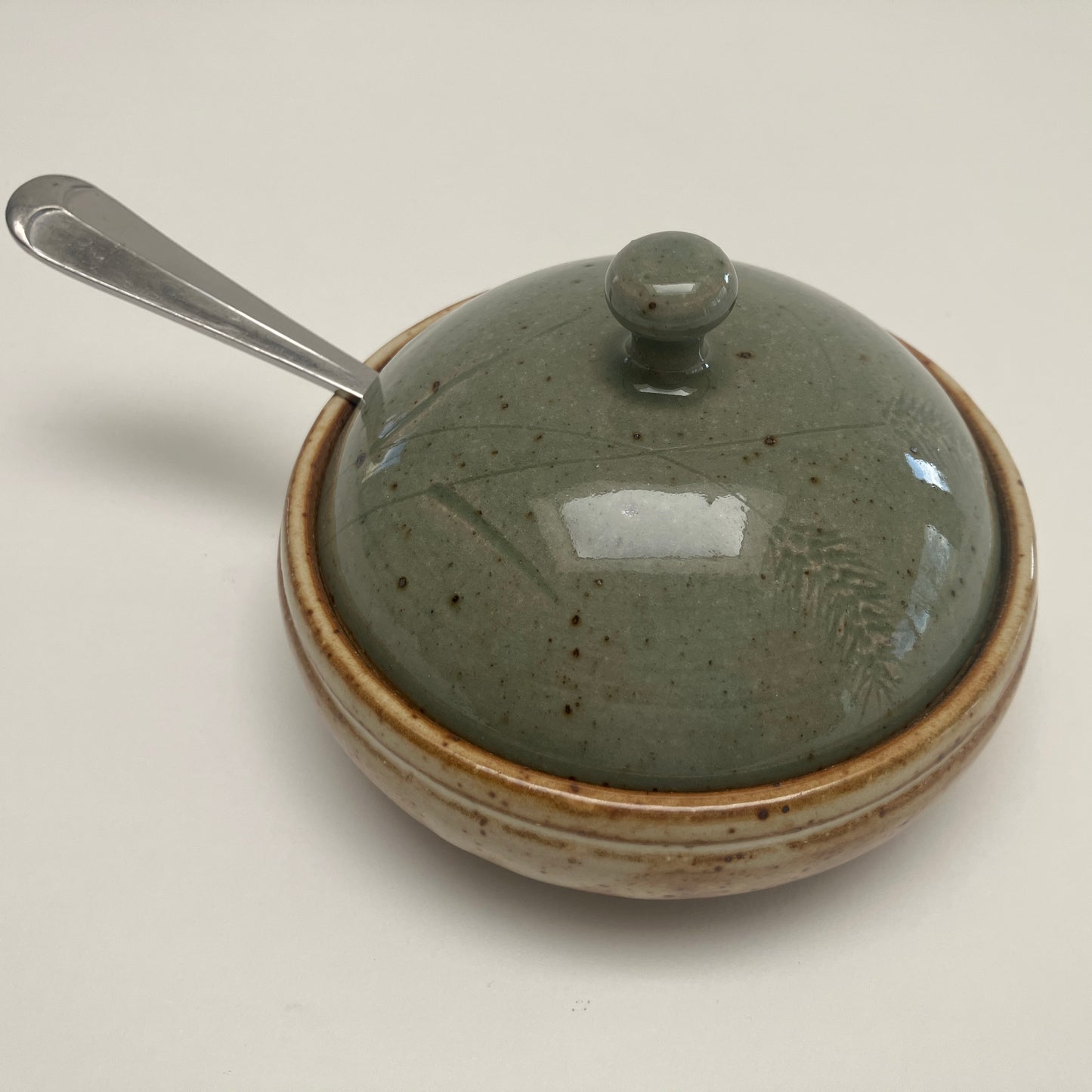 Salt Cellar With Grasses