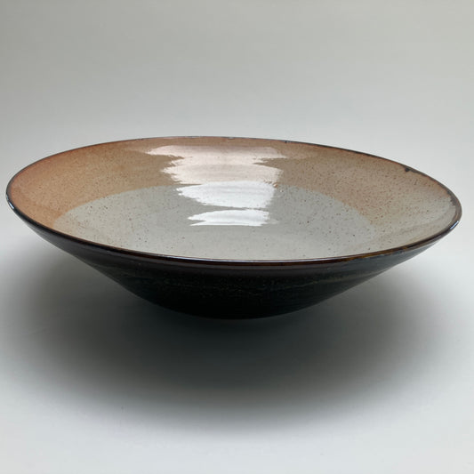 Large Serving Bowl with Grass Detail