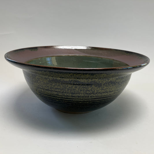 Large Serving Bowl in Celadon and Teadust