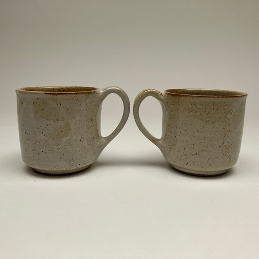 Small Straight Sided Mug in Cream