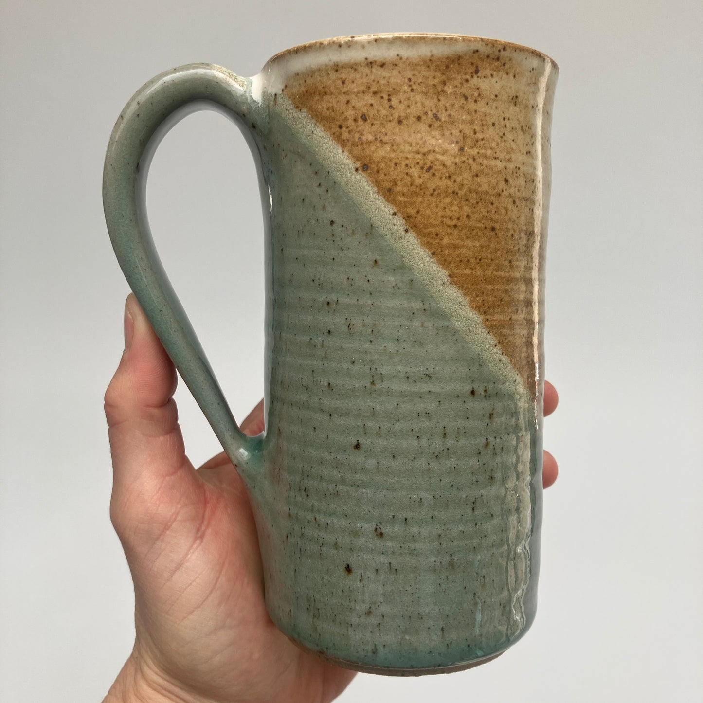 Tall Mug with Potato Vine