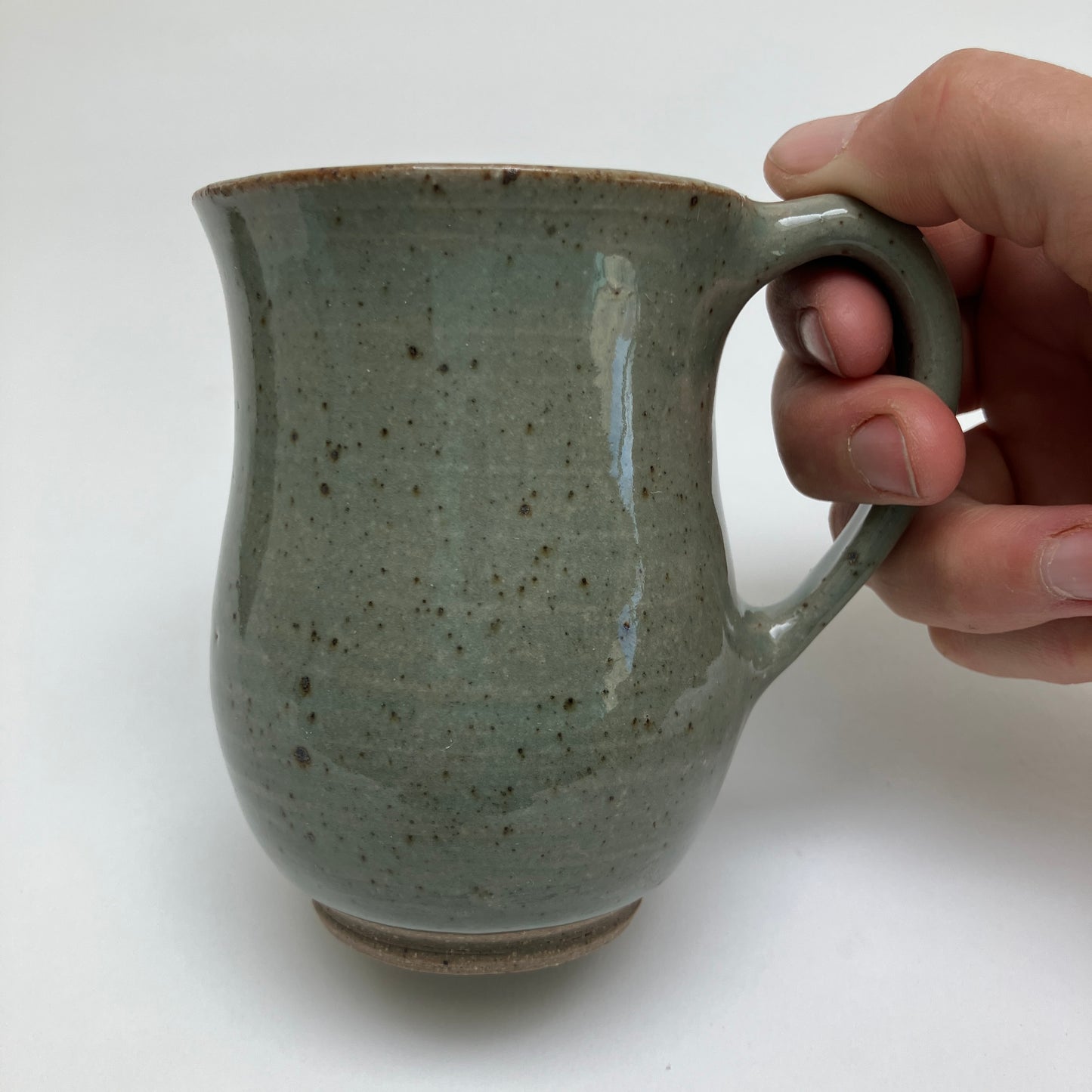 Small Curvy Mug With Native Grass