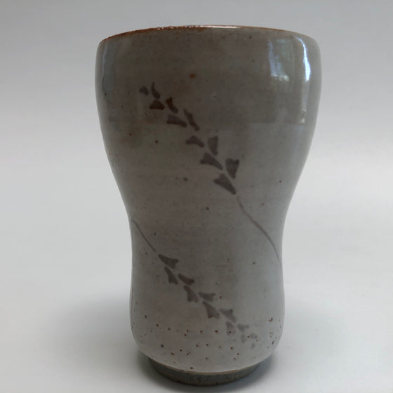 Shapely Mug with Wheat Design