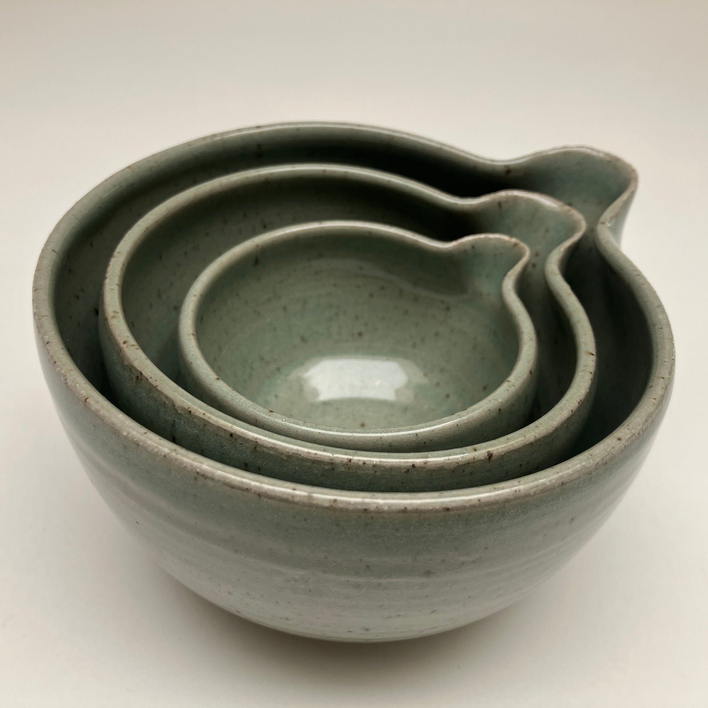Small Nesting Set in Celadon