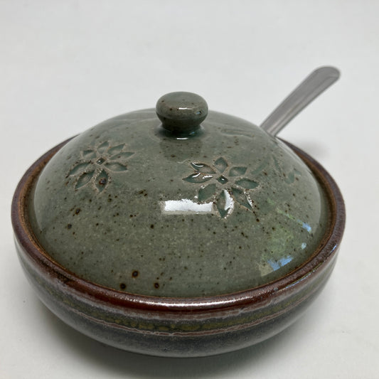 Salt Cellar With Flowers