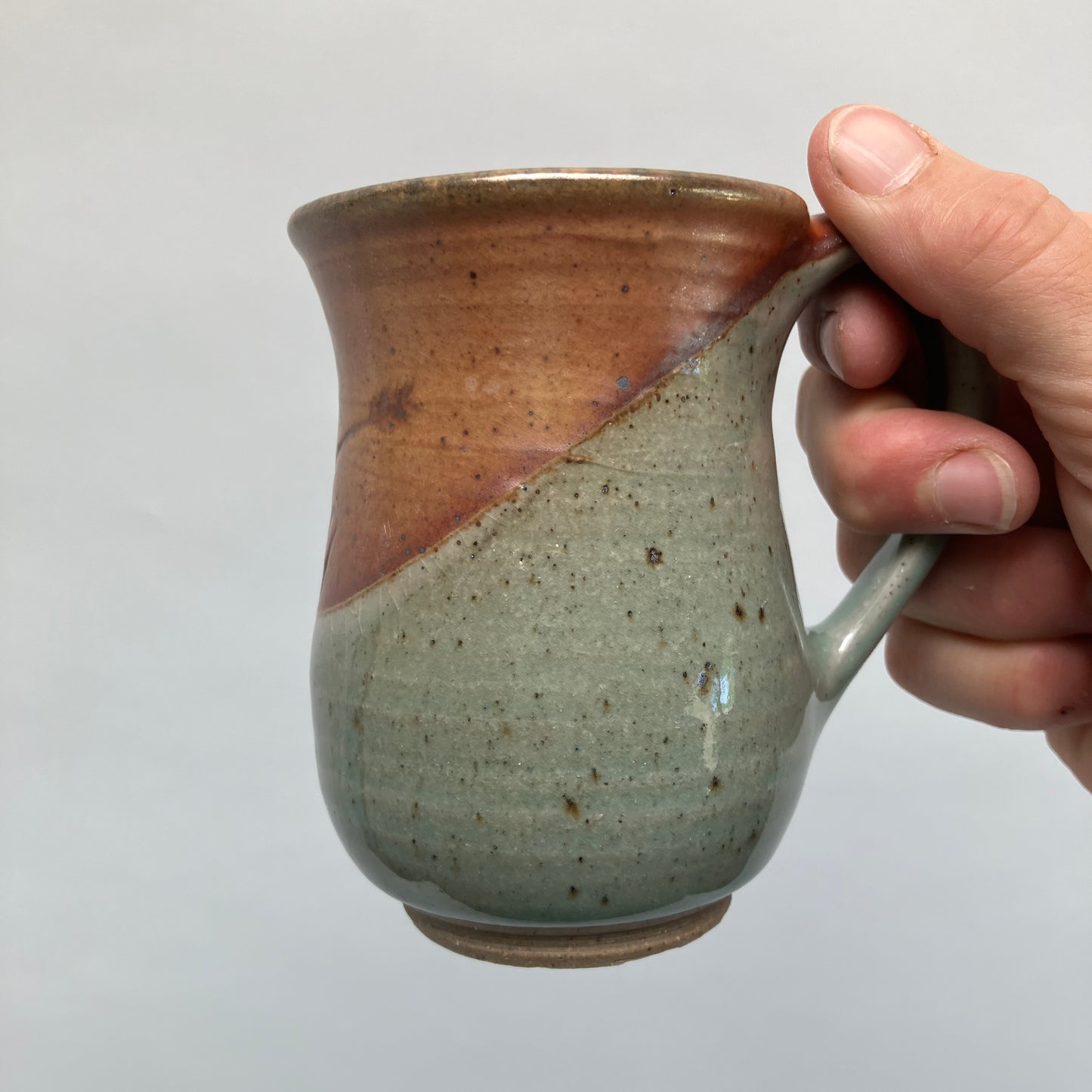 Small Curvy Mug With Native Grasses