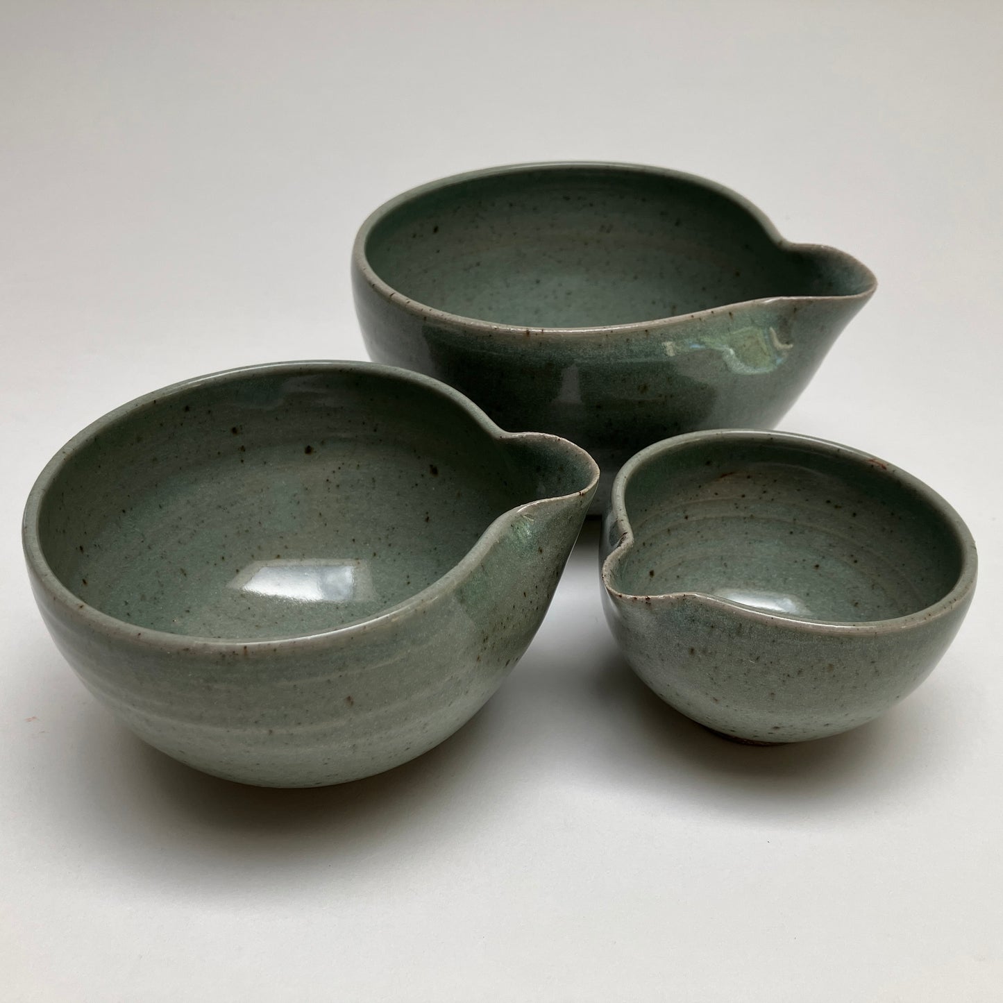 Small Nesting Set in Celadon