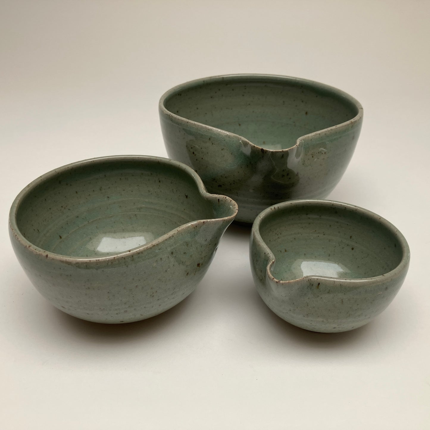 Small Nesting Set in Celadon