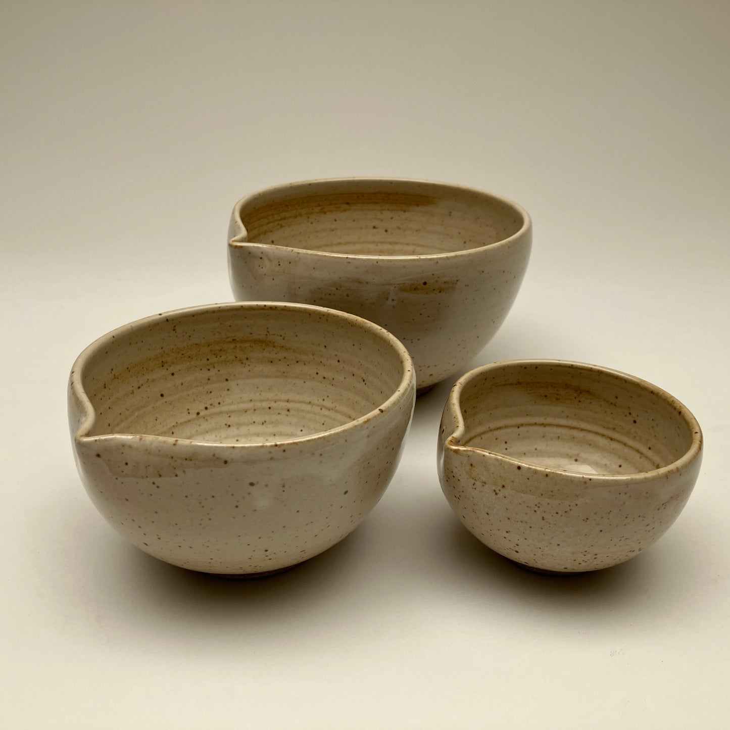 Small Nesting Set in Cream White