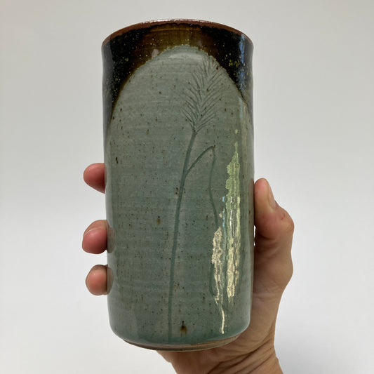 Tall Mug with Wheat