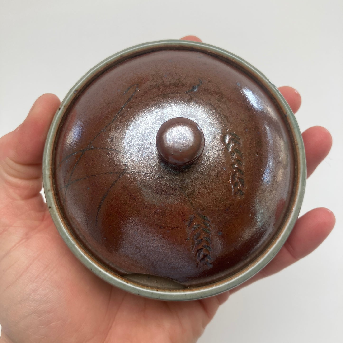 Salt Cellar With Wheat