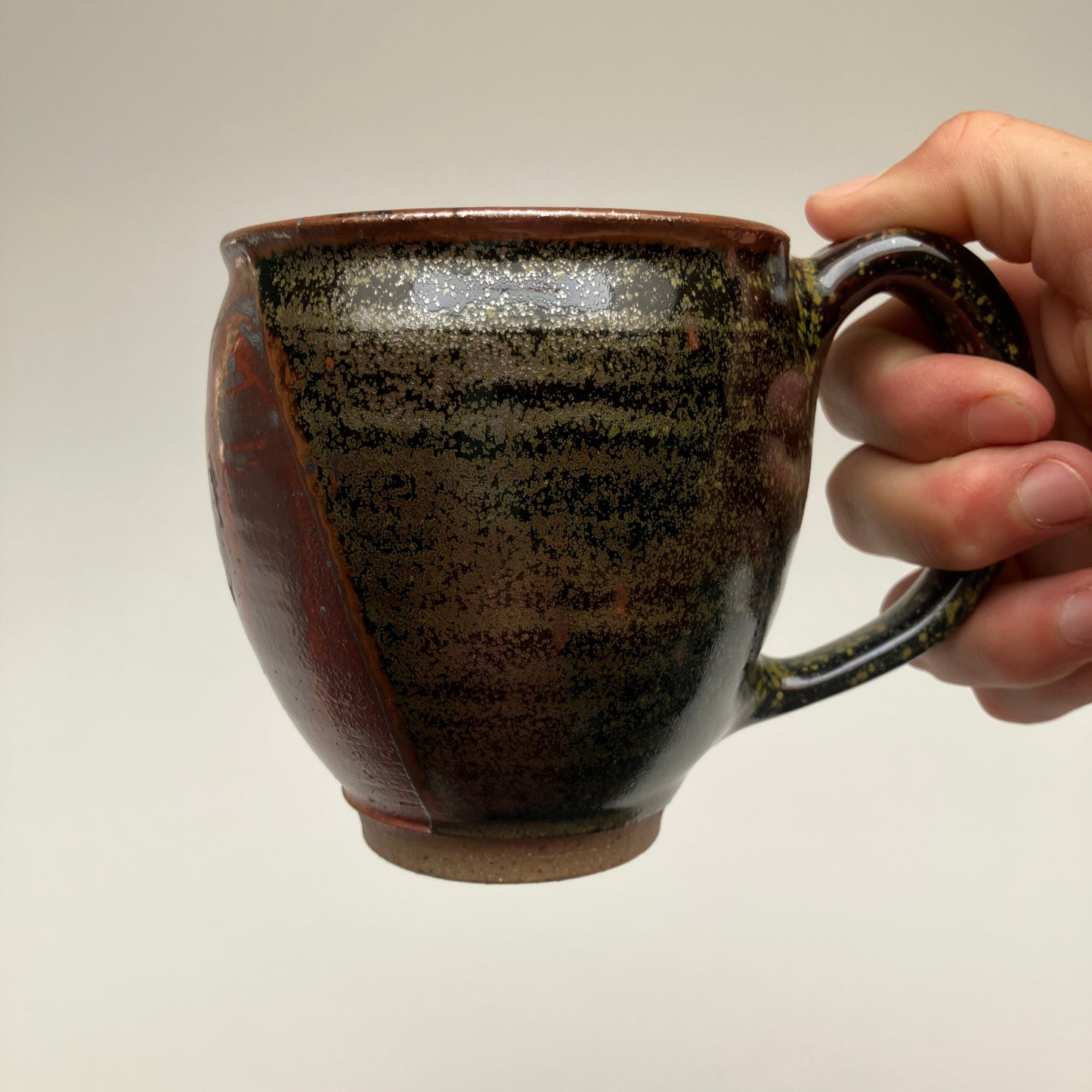 Round Mug with Abstract Design