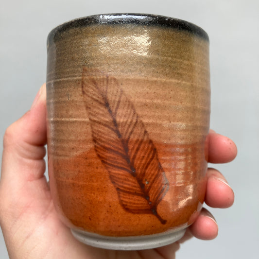 Teacup with Feather
