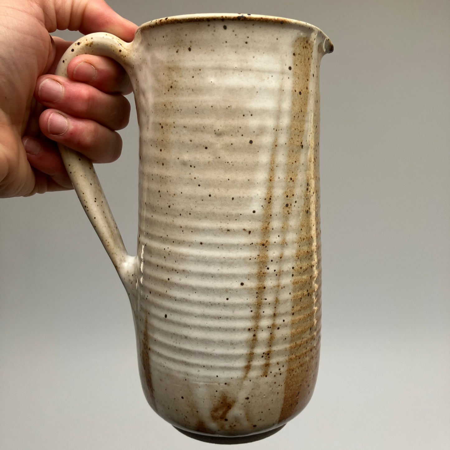Cream Colored Pitcher