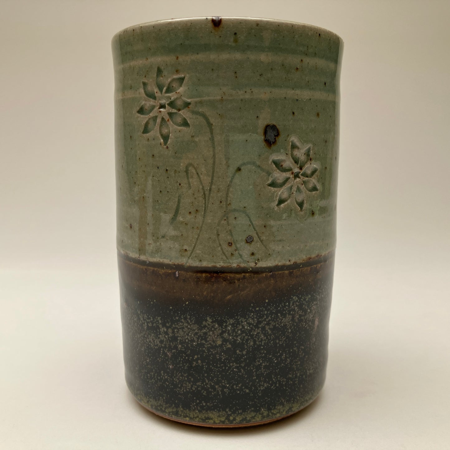 Tumbler With Flowers