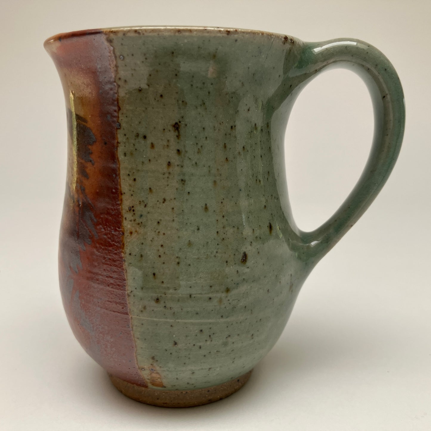 Small Curvy Mug With Abstract Design