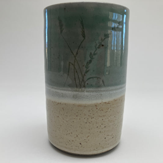 Tumbler with Grasses