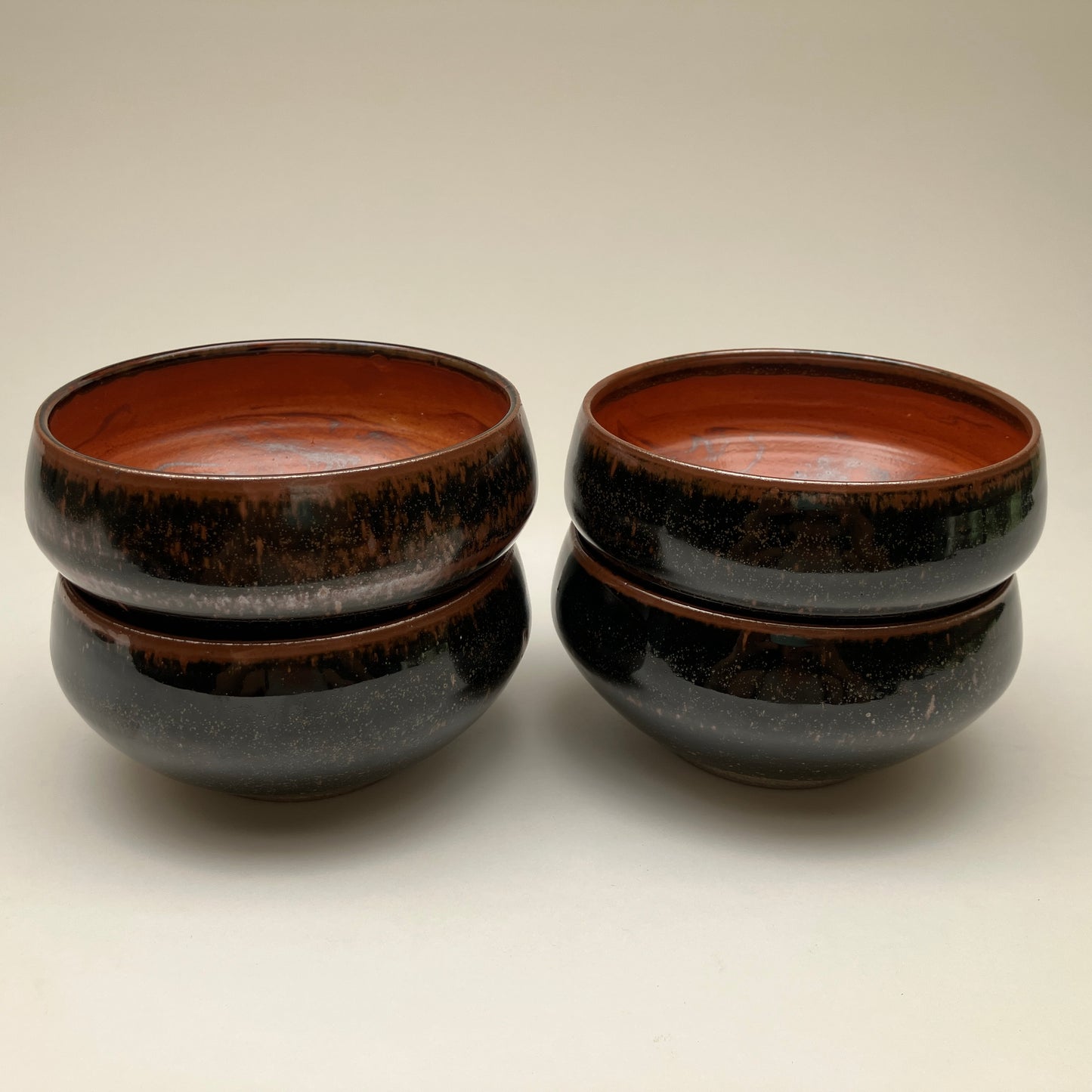 Bowl With Slip Marbling