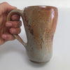 Blushing Mug with Wheat Design