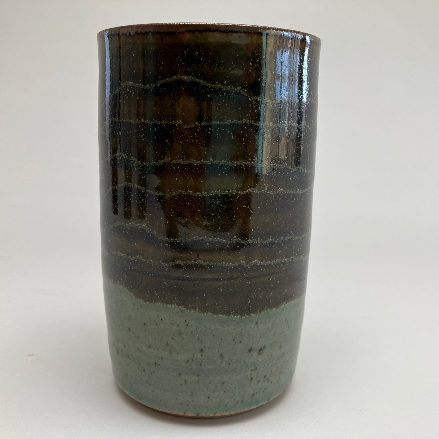 Tumbler With Glaze Overlay