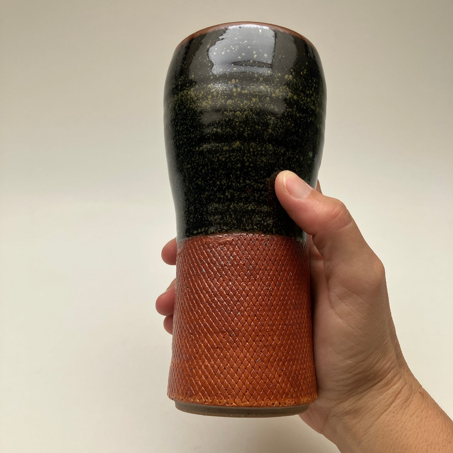 Textured Beer Pint