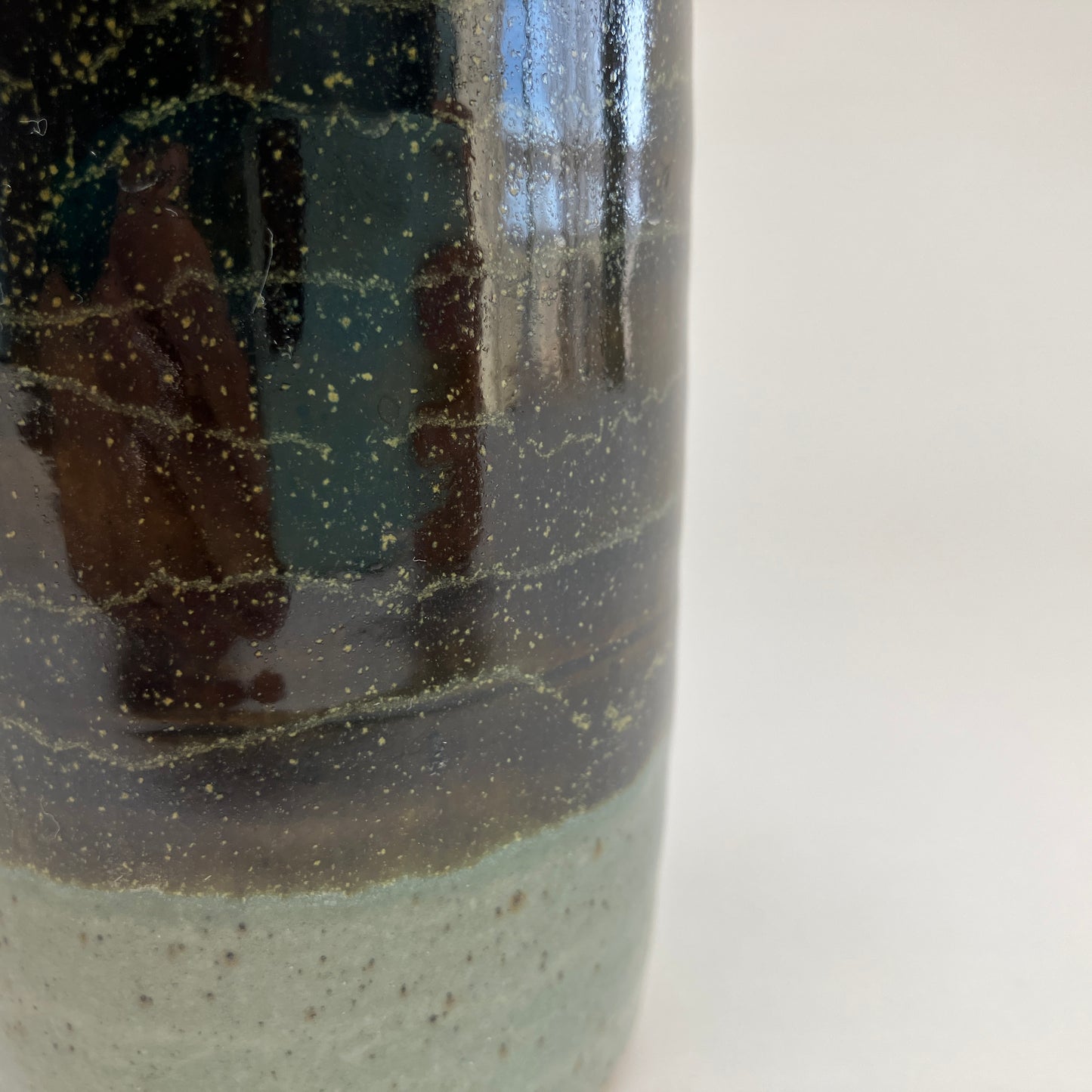 Tumbler With Glaze Overlay