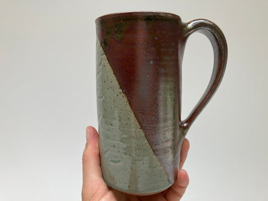 Tall Mug with Mustard Plant