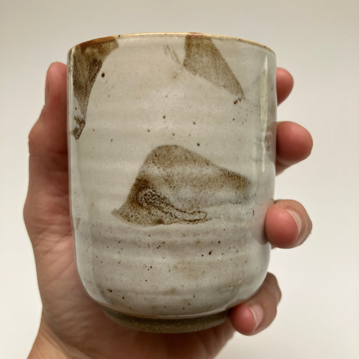 Teacup With Abstract Design