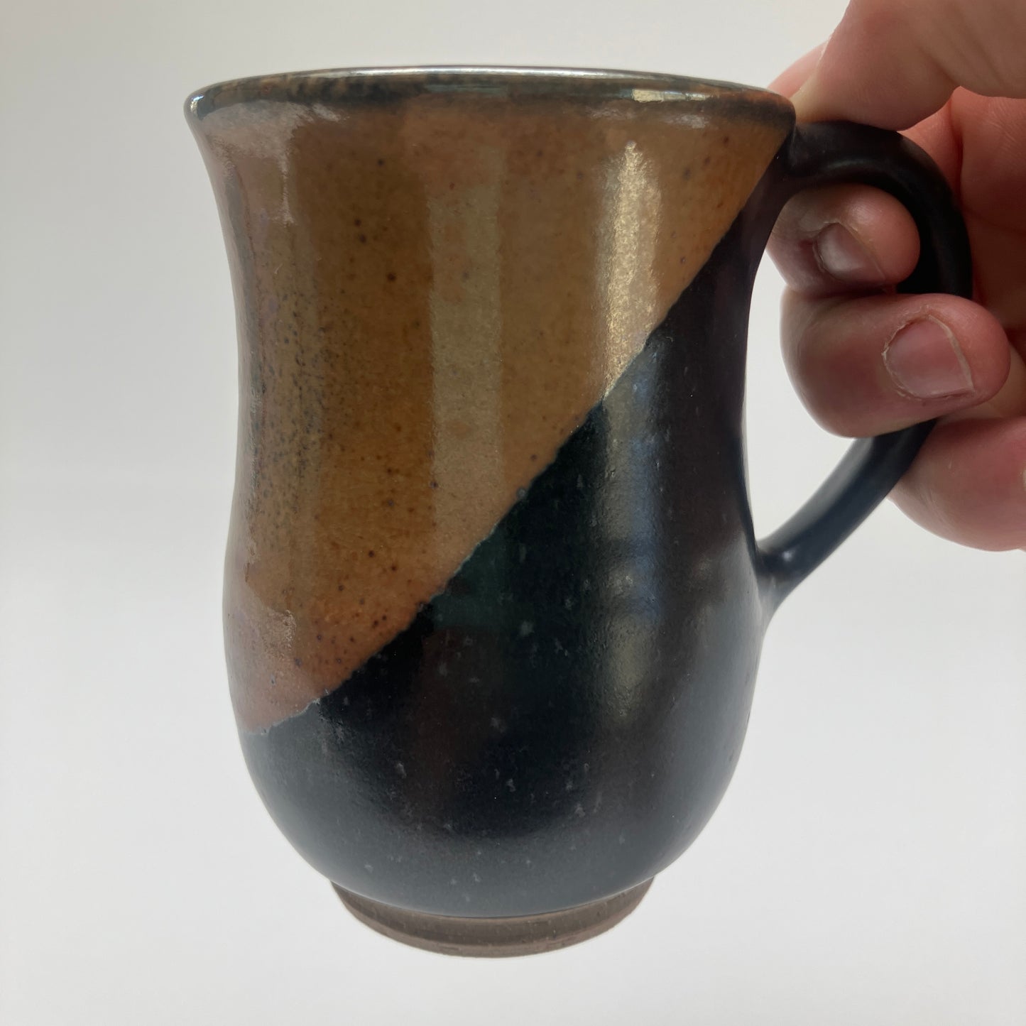 Small Curvy Mug With Mustard