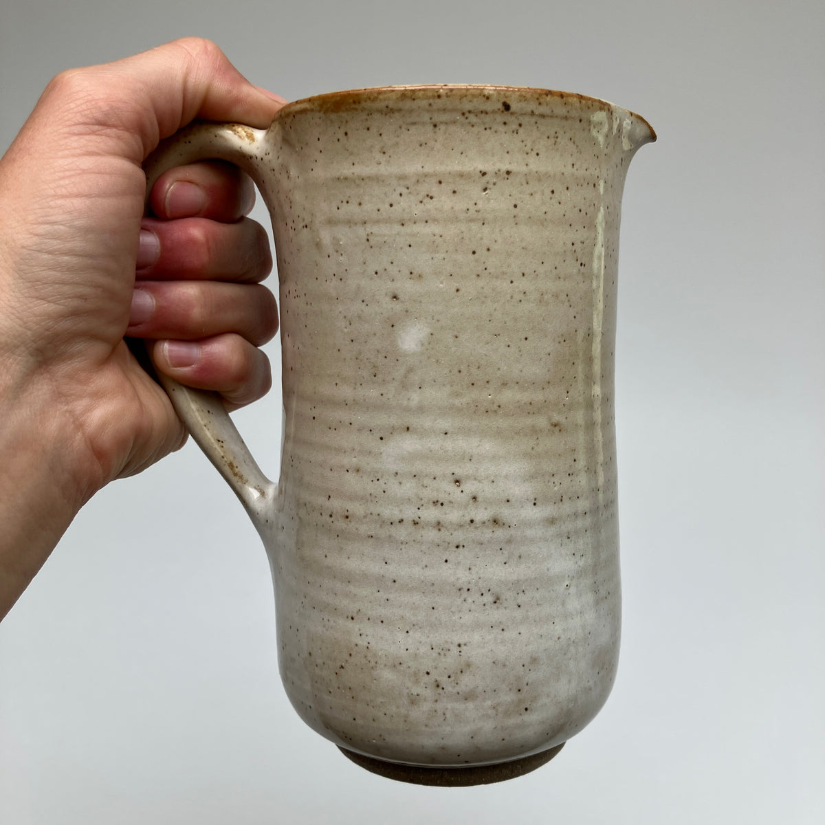 Cream Colored Pitcher