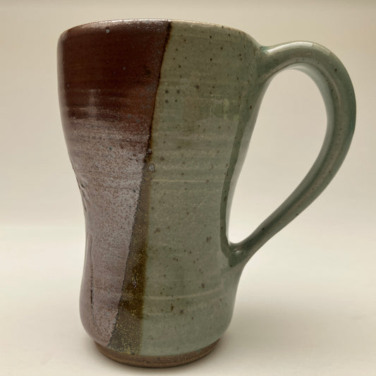 Tapered Mug with Flowers