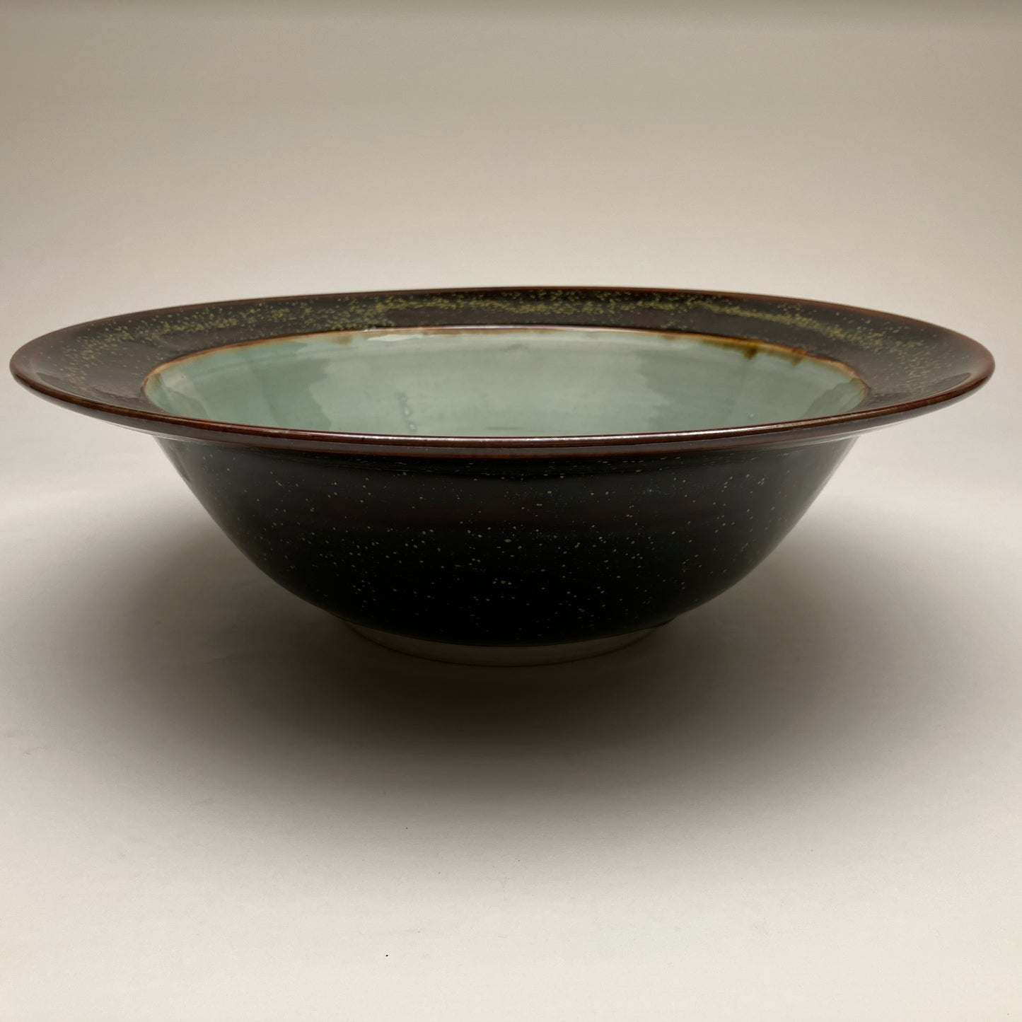 Large Serving Bowl in Celadon and Teadust
