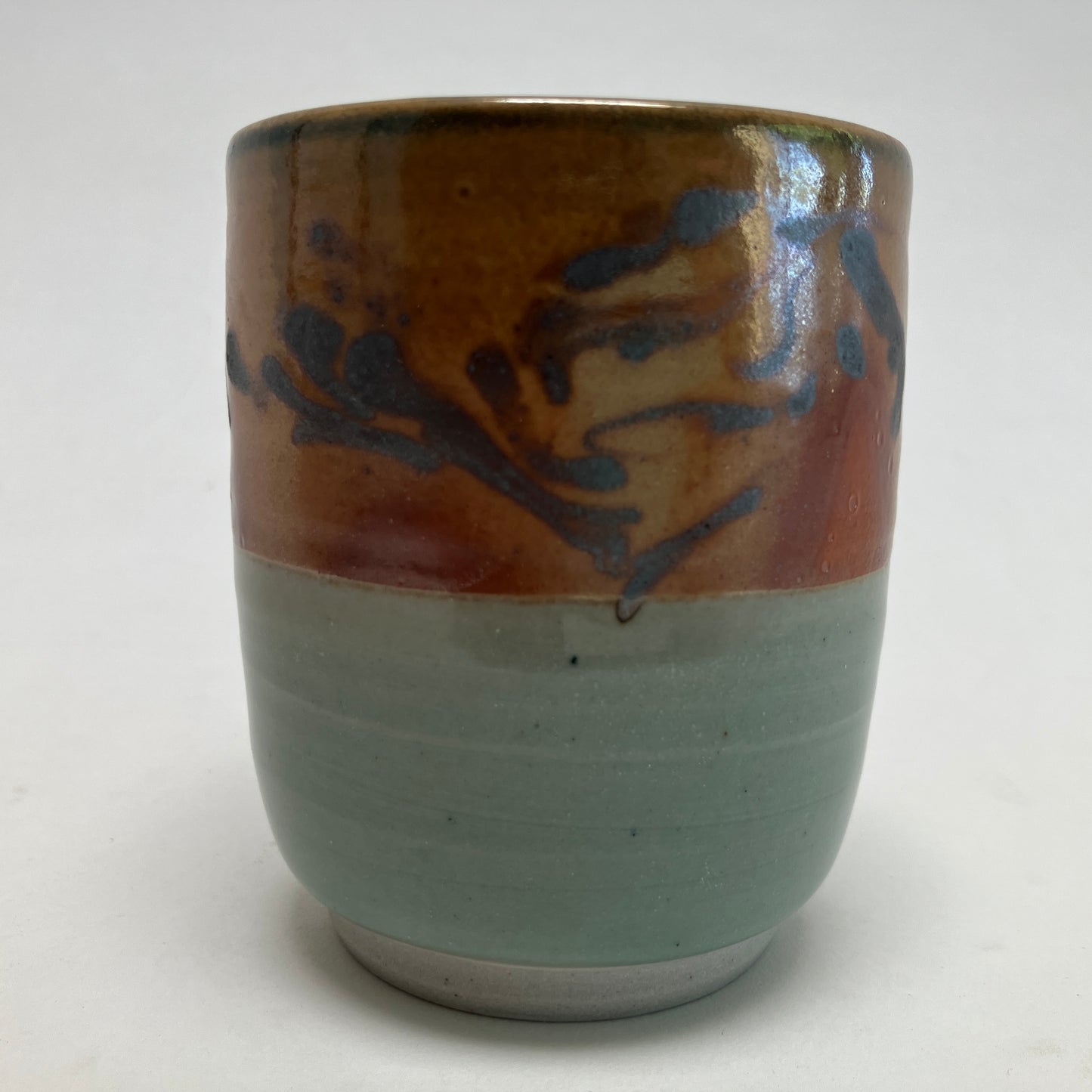 Teacup with Marbled Slip 2