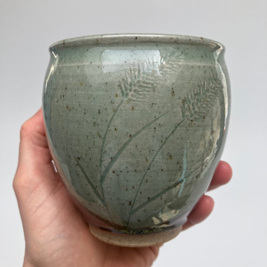 Round Mug with Grasses