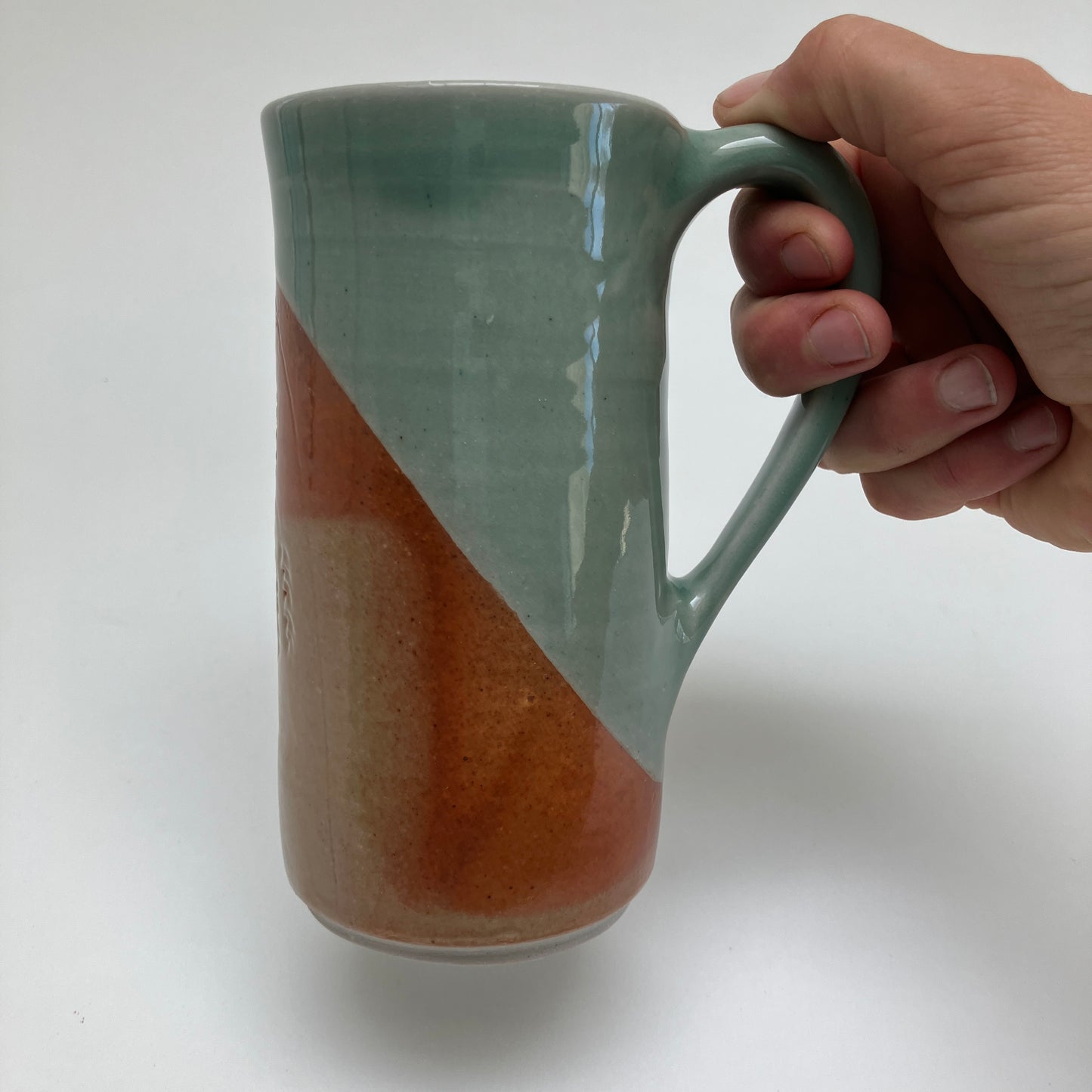 Tall Mug With Native Grass