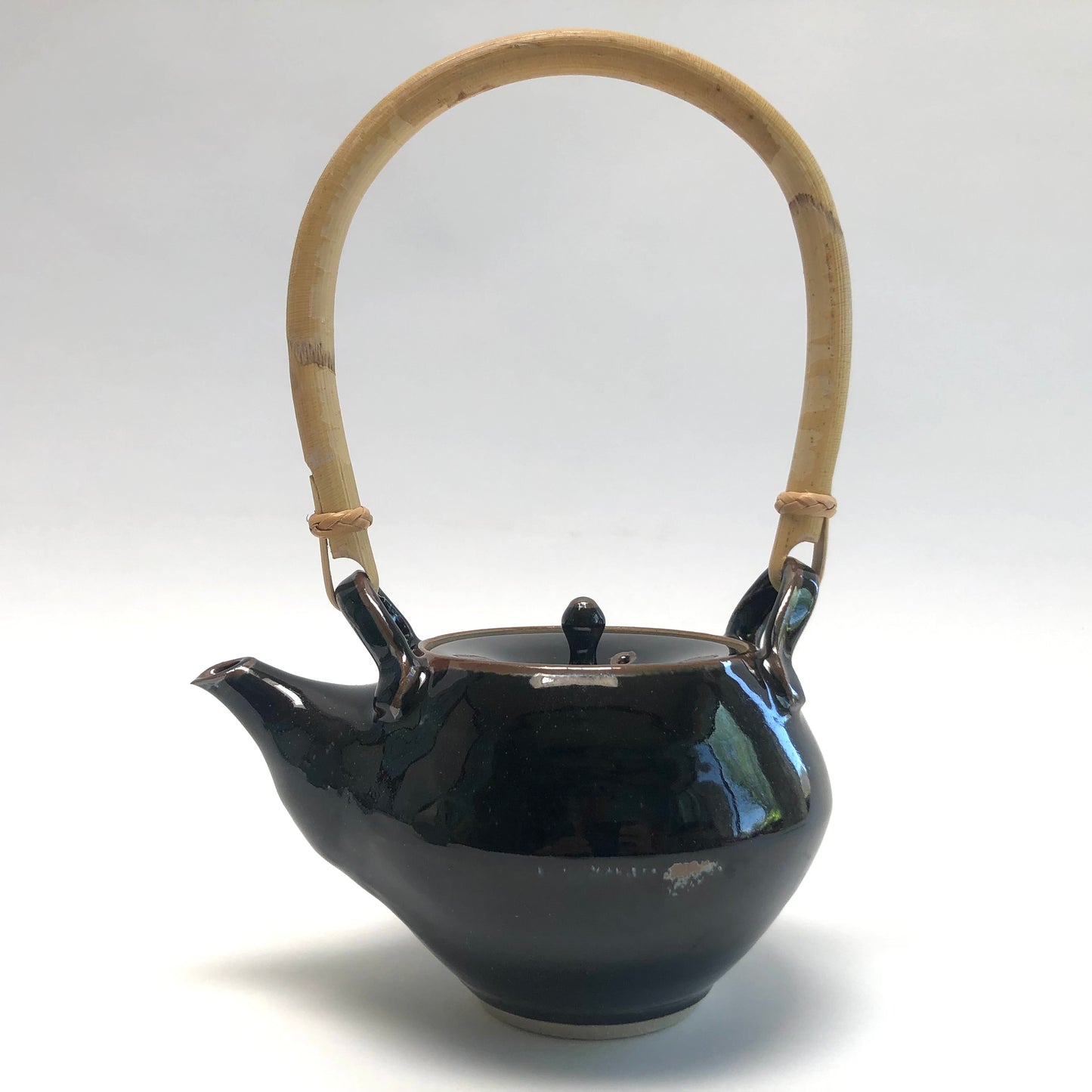 Teapot with Bamboo Handle