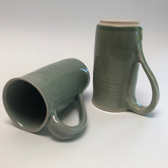 Tall Celadon Mug